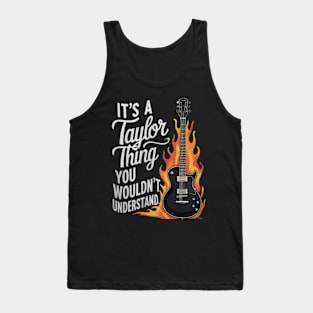 "It's a Taylor Thing" Guitar Tank Top